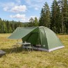 Tente de camping avec toit Vert 6 personnes Polyester et Acier 648142648142