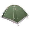 Tente de camping avec toit Vert 6 personnes Polyester et Acier 648142648142