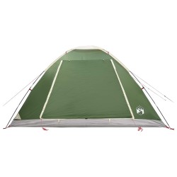Tente de camping avec toit Vert 6 personnes Polyester et Acier 648142648142