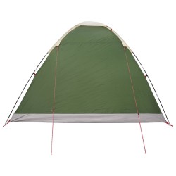 Tente de camping avec toit Vert 6 personnes Polyester et Acier 648142648142