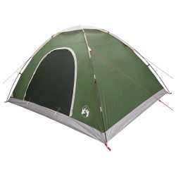 Tente de camping avec toit avec évent Vert 335 x 275 x 180 cm 648146648146