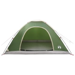 Tente de camping avec toit avec évent Vert 335 x 275 x 180 cm 648146648146