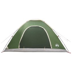 Tente de camping avec toit avec évent Vert 335 x 275 x 180 cm 648146648146