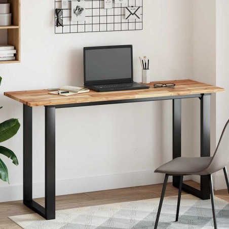 Dessus de table rectangulaire 120x50x2 cm bois massif d'acacia 648151648151