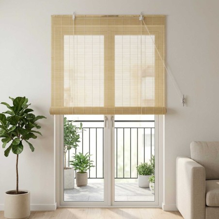 Store enrouleur Naturel 90 x 220 cm Bambou 648164648164