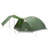 Tente Cabane avec toit Vert 8 personnes Polyester et Acier 648171648171