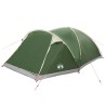 Tente Cabane avec toit Vert 8 personnes Polyester et Acier 648171648171