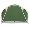 Tente Cabane avec toit Vert 8 personnes Polyester et Acier 648171648171