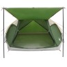 Tente Cabane avec toit Vert 8 personnes Polyester et Acier 648171648171