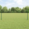 Clôture Euro avec poteau 50 x 0,6 m Acier recouvert de PVC Vert 648181648181