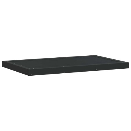 Plaque de base de douche Noir 101 x 63 x 5,5 cm WPC 648183648183