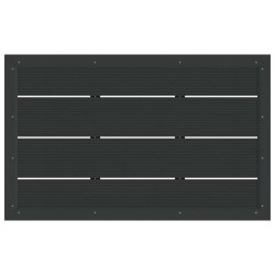 Plaque de base de douche Noir 101 x 63 x 5,5 cm WPC 648183648183