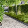 Bordure de Pelouse 10 pcs 103 x 15 cm métal Anthracite 648186648186