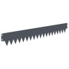 Bordure de Pelouse 10 pcs 103 x 15 cm métal Anthracite 648186648186