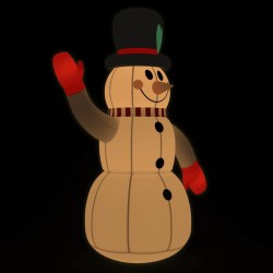 Bonhomme de neige gonflable avec LED 240 cm 648199648199