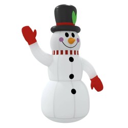 Bonhomme de neige gonflable avec LED 240 cm 648199648199