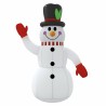 Bonhomme de neige gonflable avec LED 240 cm 648199648199