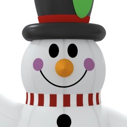 Bonhomme de neige gonflable avec LED 240 cm 648199648199