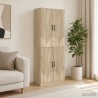 Ensemble de Meubles 2 pcs Chêne Sonoma Bois d'ingénierie 648212648212