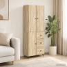 Ensemble de Meubles 2 pcs Chêne Sonoma Bois d'ingénierie 648213648213