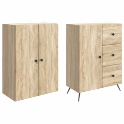 Ensemble de Meubles 2 pcs Chêne Sonoma Bois d'ingénierie 648213648213