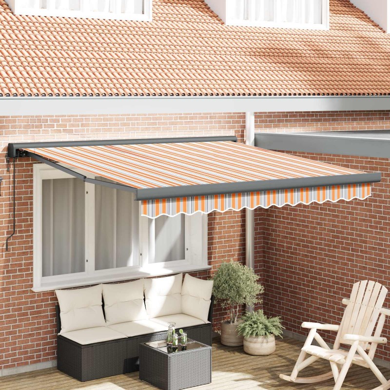 Auvent rétractable Multicolore 300 x 250 x 165 cm 648220648220