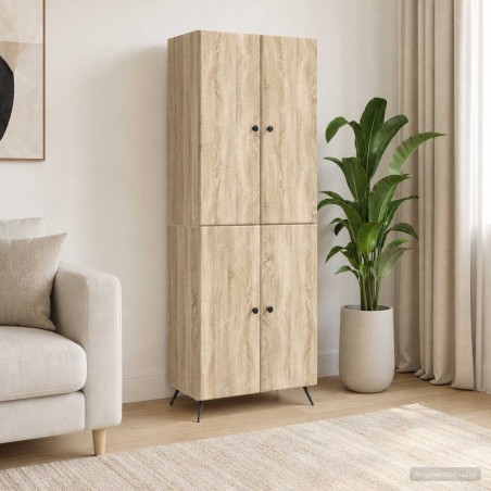 Ensemble de Meubles 2 pcs Chêne Sonoma Bois d'ingénierie 648223648223