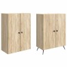 Ensemble de Meubles 2 pcs Chêne Sonoma Bois d'ingénierie 648223648223