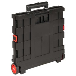 Chariot Noir et Rouge 35 x 39 x 92 cm PP et élastomère 648232648232