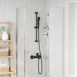 Ensemble de Système de Douche Noir 70 cm Acier inoxydable 648235648235