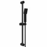 Ensemble de Système de Douche Noir 70 cm Acier inoxydable 648235648235