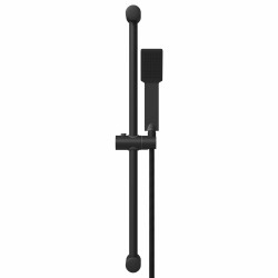 Ensemble de Système de Douche Noir 70 cm Acier inoxydable 648235648235
