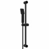 Ensemble de Système de Douche Noir 70 cm Acier inoxydable 648235648235