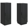 Ensemble de Meubles 2 pcs Noir Bois d'ingénierie 648236648236