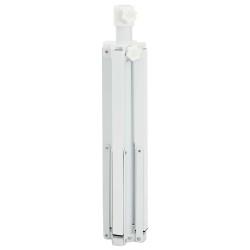 Support de parasol Blanc Acier pour 25-32 mm Poteau 648257648257