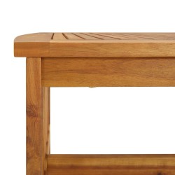 Salon de jardin 5 pcs avec coussins Bois d'acacia solide 648267648267