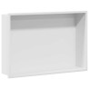 Niche de Douche Blanc 45 x 30 x 9,5 cm Acier inoxydable 648276648276