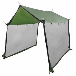 Tarp de camping avec murs en maille Vert 270 x 210 x 210 cm 648285648285