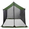 Tarp de camping avec murs en maille Vert 270 x 210 x 210 cm 648285648285