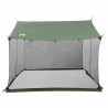 Tarp de camping avec murs en maille Vert 270 x 210 x 210 cm 648285648285
