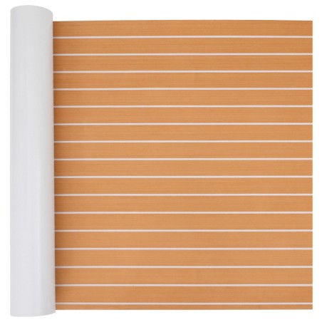 Tapis de bateau Rayé Marron et blanc 240 x 90 cm EVA 648286648286
