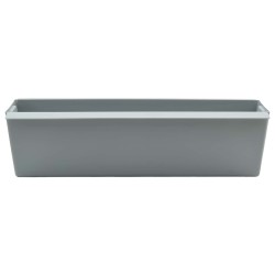 Caisses à fleurs pour palettes Euro 24 pcs Gris clair 648293648293