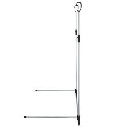 Rail de suspension de garde-robe télescopique Argenté  648295648295