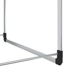 Rail de suspension de garde-robe télescopique Argenté  648295648295