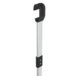 Rail de suspension de garde-robe télescopique Argenté  648295648295