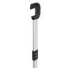 Rail de suspension de garde-robe télescopique Argenté  648295648295