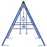Ensemble de balançoires d'extérieur Multicolore Acier et PE 648301648301