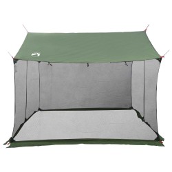 Tarp de camping avec murs en maille Vert 340 x 260 x 220 cm 648306648306