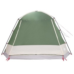 Tente Cabane avec toit Vert 12-Personnes Polyester et Acier 648315648315