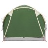 Tente Cabane avec toit Vert 6 personnes Polyester et Acier 648320648320